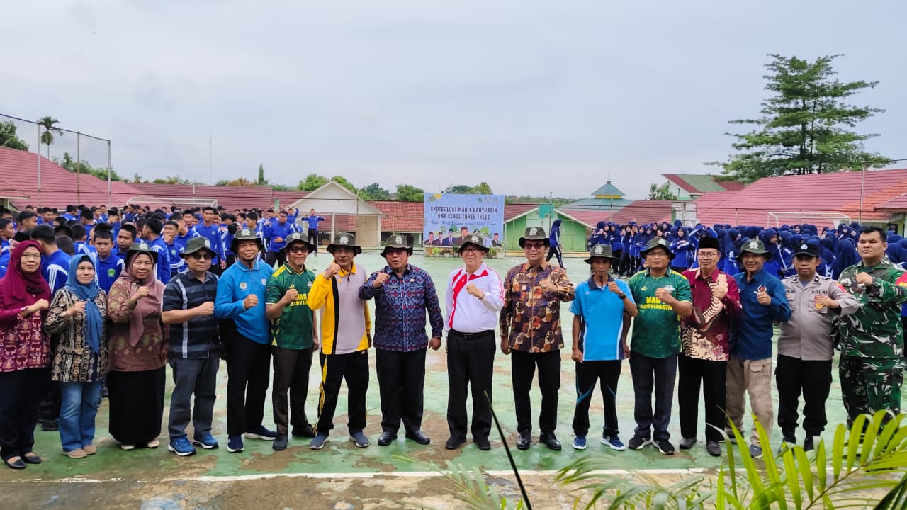 Bangun Kesadaran Religius Berwawasan Lingkungan, MAN 1 Banyuasin Luncurkan Program Ekoteologi