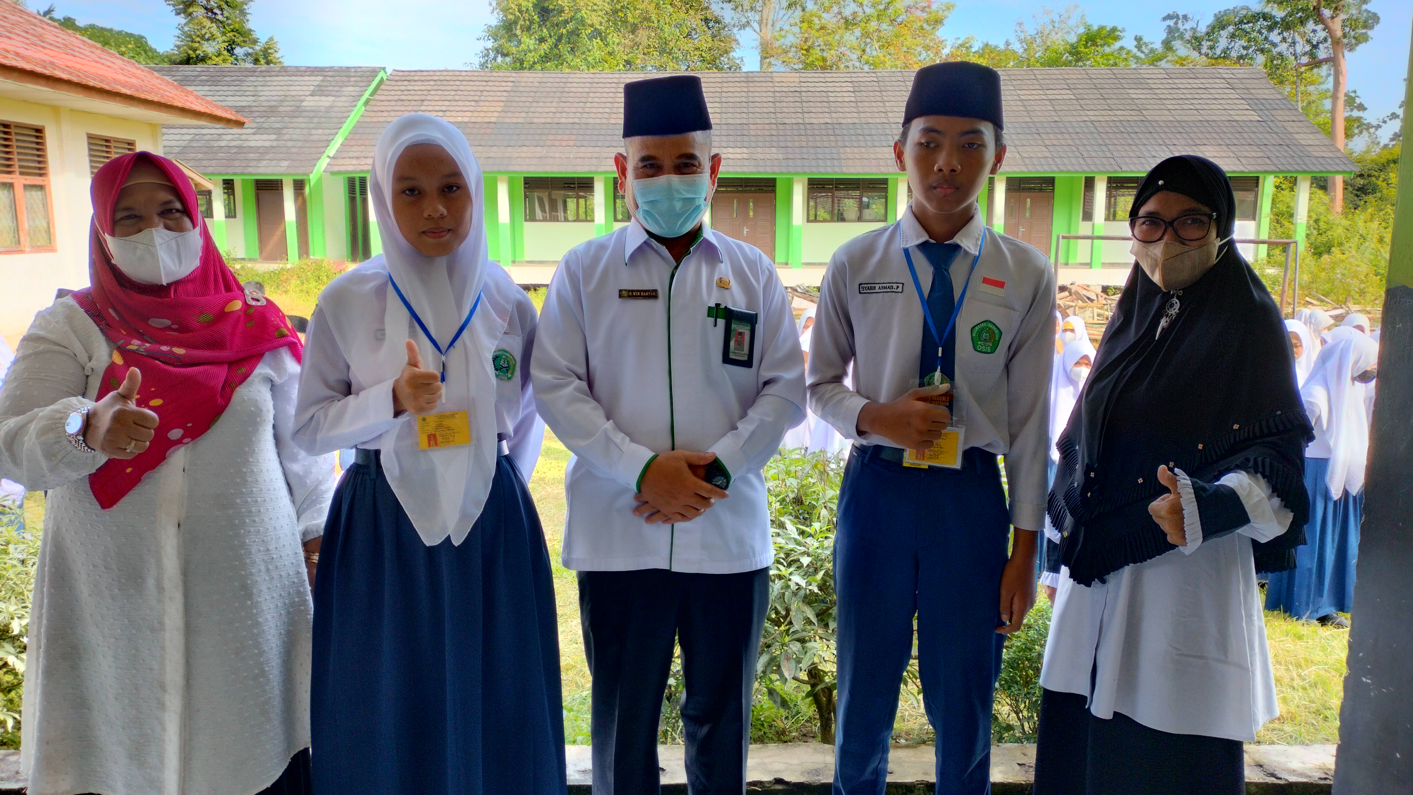 MTsN 2 Muba Gelar Ujian Madrasah (UM) TP 2021/2022